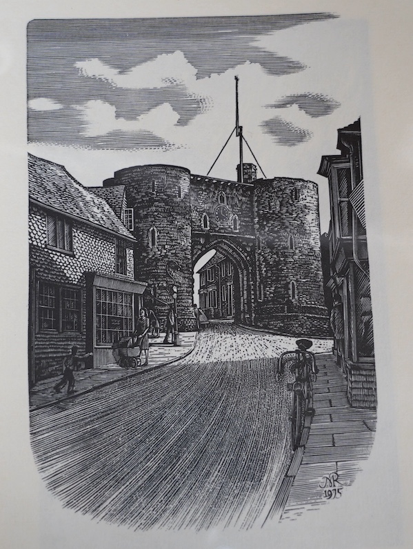 Michael Renton (1934-2012), eleven wood engravings, Rye, signed and dated (mostly 1976) in the plate, made in editions of 100. Condition - good